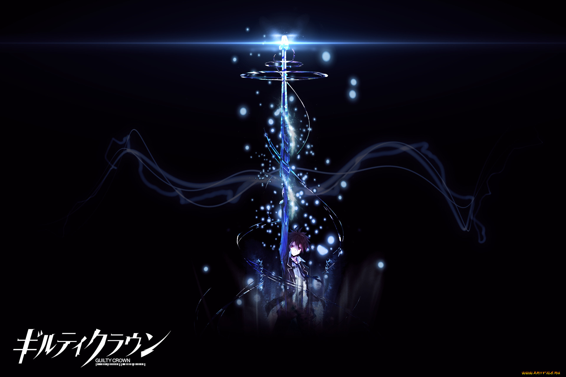 , guilty crown, guilty, crown, ouma, shu, , , 